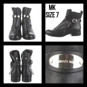 Michael Kors Moto Boots Size 7